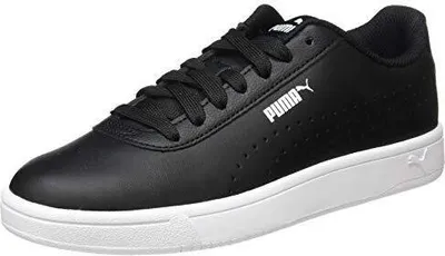 Produktbild von PUMA Unisex Court Pure Sneaker, Black Black White, 36 EU
