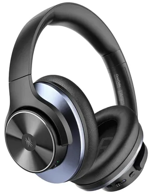 Immagine prodotto di Cuffie Bluetooth over-ear - Cancellazione attiva del rumore - 62 ore di autonomia - Audio ad alta risoluzione - Nero