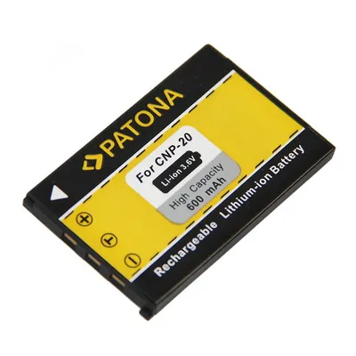 Produktbild von PATONA 1023, Casio, 600 mAh, 3,6 V, Lithium-Ion (Li-Ion)