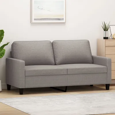Produktbild von Cloris Designermöbel 2-Sitzer-Sofa Taupe 140 cm Stoff 2024 Neu