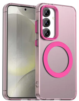 Produktbild von Techsuit – CandyCase MagSafe Schutzhülle für Samsung Galaxy S24 / S25 – rosa