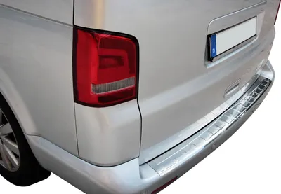 Produktbild von Edelstahl LADEKANTENSCHUTZ Chrom Leiste V2A für VW T5 ab 2003- / T6 ab 2015-