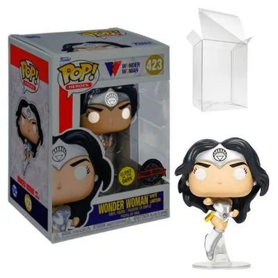 Produktbild von Funko Pop! Heroes: Wonder Woman White #423 - Glow in the Dark - Special Edition
