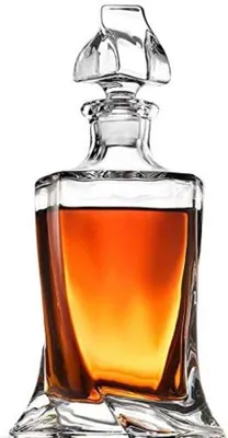 Produktbild von Famanu Karaffe Dekanter mit Stopfen - 27,5 cm, 850 ml