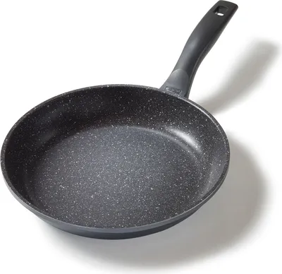 Produktbild von Stoneline Pfanne 6843 Braten, Durchmesser 26 cm, Für Induktionskochfeld geeignet, Fester Griff, Anthrazit