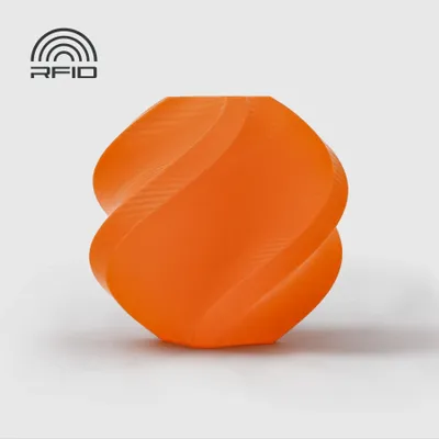 Produktbild von Bambu Lab PLA Basic Filament mit Spule 1kg Refill Orange
