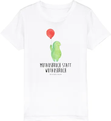 Produktbild von Mr. & Mrs. Panda Kleinkinder T-Shirt Sternzeichen Löwe 9-11 Jahre (134/146) - Weiß - Geschenk, Teenager, Organic Kinder, Bio, Kindershirt, Mädchen, Geburtstag August