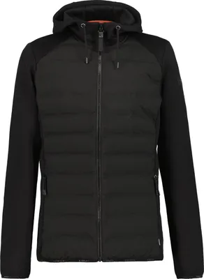 Produktbild von Icepeak Aikera Hybrid Softshelljacke für Herren, Größe:M, Farbe:Schwarz