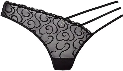 Produktbild von LASCANA String schwarz Größe 48/50