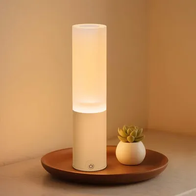 LED-Tischleuchte, kabellos, Touch-Dimmer, 5400 mAh, RGB