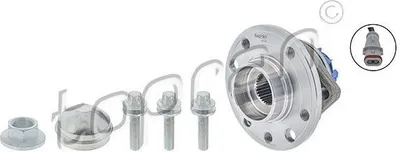 Produktbild von TOPRAN 207 392 Radnabe Vorne Links Vorne Rechts für OPEL Vectra C Caravan (Z02) 5-Loch Ø108mm Lochkreis