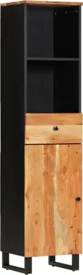 Obrázek produktu pro vidaXL Koupelnová skříňka 38x33x160 cm Masivní dřevo Akácie