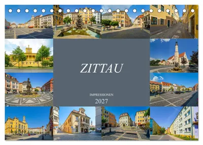 Produktbild von Zittau Impressionen (Tischkalender 2027 DIN A5 quer), CALVENDO Monatskalender