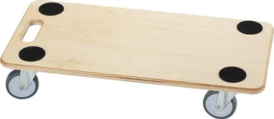 Productafbeelding van Meubelrollers, type Stabil Soft, afmetingen 590 x 290 x 120 mm, draagvermogen 200 kg