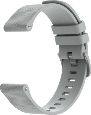 Image de imoshion Bracelet de sport en silicone avec boucle - Connexion universelle 20 mm - Gris