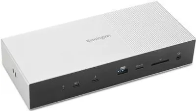 Zdjęcie produktu dla Kensington Stacja dokująca SD5000T5 EQ Thunderbolt 5 z potrójnym 4K i PD 140 W — Windows/macOS, Thunderbolt 5, 140 W, 10,100,1000,2500 Mbit/s, SD, MicroSD (TransFlash), 80 Gbit/s, 8K Ultra HD