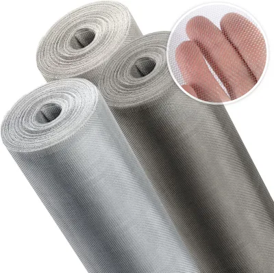 Produktbild von Fliegennetz Meterware Fliegengitter Insektenschutz Eisen Aluminium Edelstahl Aluminium 1,2m