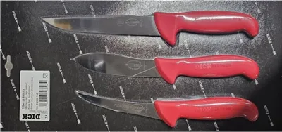 Produktbild von F. DICK Messer-Set Jagd Ausbeinmesser 13cm Abhäutemesser 13cm Stechmesser 18cm