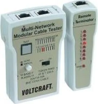 Produktbild von Kabeltester CT-2 VOLTCRAFT CT-2 Geeignet für RJ-45, BNC, RJ-11