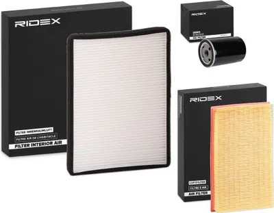Produktbild von RIDEX Filterset Inspektionspaket Filtersatz für VW PASSAT Variant (3A5, 35I) PASSAT (3A2, 35I) PASSAT (315, 3A5)