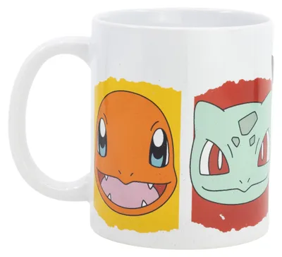 Keramik-Tasse Pokémon 325 ml – Frühstückstasse, Sublimationsdesign