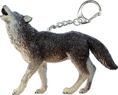 Produktbild von Wolf Schlüsselanhänger Miniblings Schlüsselring Hund Werwolf Wolfshund Wildtier