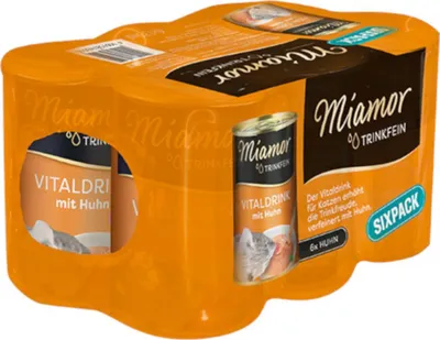 Immagine prodotto di Miamor 135mlx6x4 Drinkfine Vitaldrink Chicken Sixpack
