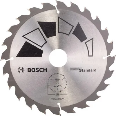 Produktbild von Kreissägeblatt STANDARD D= 190 mm, Bohrung= 30 mm, Z= 24
