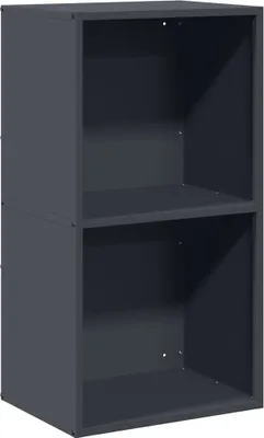Produktbild von vidaXL Brennholzregal Anthrazit 40x30x75 cm Kaltgewalzter Stahl