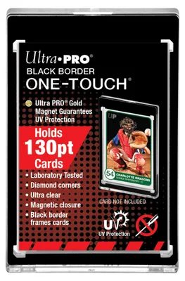 Produktbild von Ultra Pro - 130PT Black Border UV One-Touch Magnethalterung