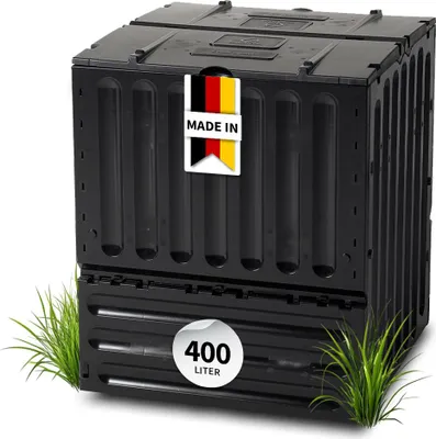 Produktbild von GARANTIA ECO-KING Komposter 400 Liter schwarz