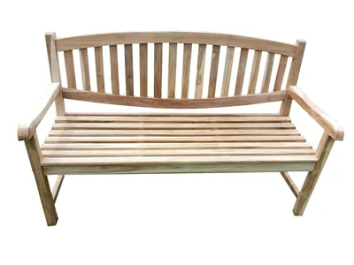 Produktbild von Teak Sitzbank Gartenbank Holzbank Teakbank Parkbank Gutshof nachhaltig 180cm