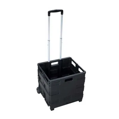 Zdjęcie produktu dla składany wózek transportowy pavo ze składaną skrzynką, nośność: do 35 kg