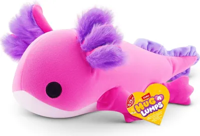 Immagine prodotto di ZURU 14904D - Hug A Lumps Axolotl Ally in rosa 35 cm - giocattolo di peluche