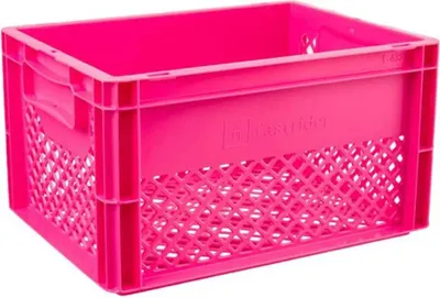Produktbild von Fastrider Fahrradkiste mittel rosa