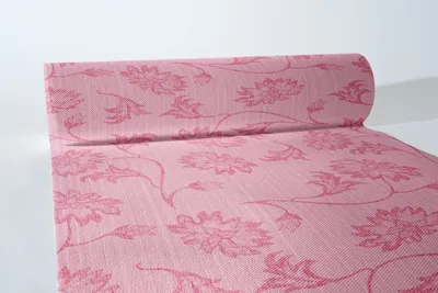 Produktbild von Airlaid Tischläufer Lisboa in Bordeaux, 40 cm x 24 m , 1 Stück - Mank - Ornamente
