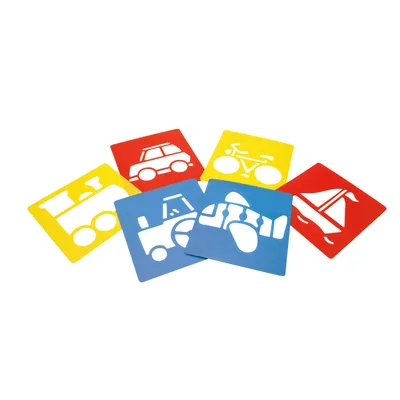 Produktbild von EDUPLAY 370082 Stencil Transport