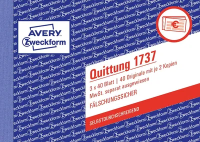 Obrázok produktu pre Avery 1737, Ružová, Biela, Žltá, Lepenka, A6, 148 x 105 mm, 40 strany, 3 kusov