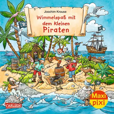 Produktbild von Maxi Pixi 283: Wimmelspaß mit dem kleinen Piraten
