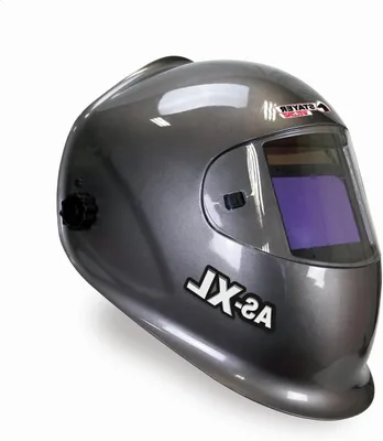 Productafbeelding van Lashelm AS-XL - Automatisch lasmasker - Veilig lassen - Automatische donkerte - 100 x 60 mm - Zwart