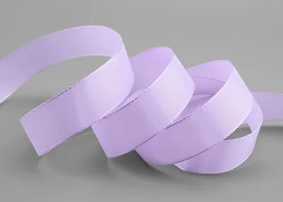 Taftband 50 m x 25 mm, lila, Stoffband für Dekoration & Basteln