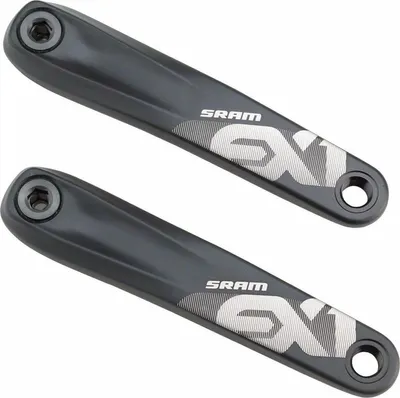 Image de Sram EX1 ISIS,170mm noir,sans plateaux et plateaux de fermeture