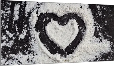Immagine prodotto di Piastra di copertura del piano cottura 90x52 Piastra di copertura del piano cottura in Vetroceramica, tagliere decorativo, cuore nero