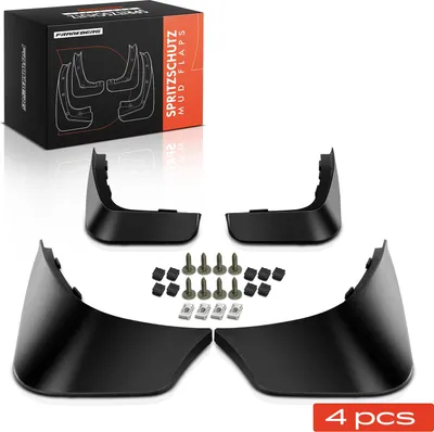 Zdjęcie produktu dla Frankberg 4x Chlapacze Przód Tył Pod dla Smart Fortwo 451 2007-
