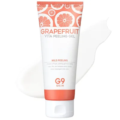 Zdjęcie produktu dla Żelowy peeling do twarzy G9Skin Grapefruit Vita Peeling Gel AHA BHA 150ml