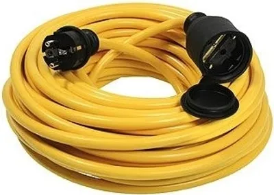 Produktbild von as - Schwabe Verlängerungskabel 20 m – 230 V, 16 A Schutzkontaktstecker – Outdoor Stromverlängerungskabel – Verlängerung für Außenbereich – K35