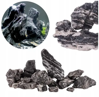 Immagine prodotto di Rocce per acquario Cloud Rock 5 kg, decorazioni per acquario, pietre naturali per layout e grotte