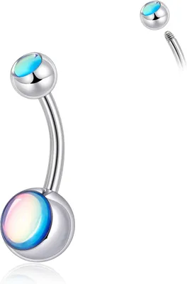 Zdjęcie produktu dla Piercing do pępka, tytan G23, dostępne rozmiary: 10/12/14 mm, dla mężczyzn i kobiet