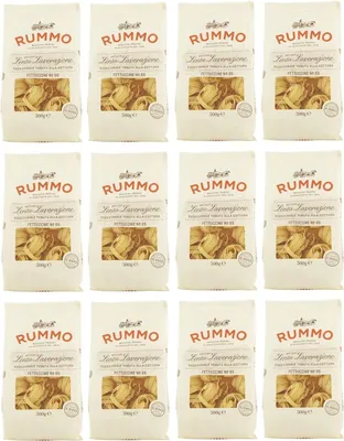Produktbild von 12er-Pack Rummo Pasta Fettuccine N°89,Italienische Nudeln aus Hartweizengrieß,Italienische Pasta 500g