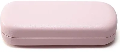 Zdjęcie produktu dla Etui na okulary ze skóry – skórapoliuretan – przenośne – 16 x 6,4 x 3,5 cm – kolor różowy